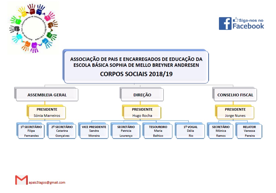 ORGANOGRAMA APAIS Sophia 2018 2019 Foto