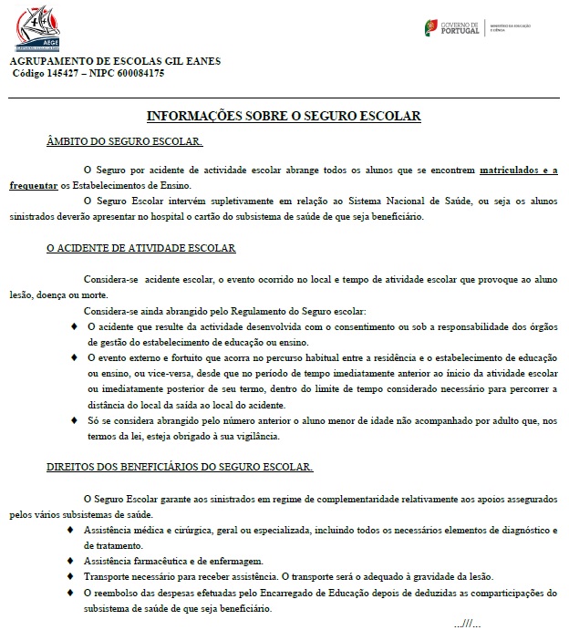 Seguro Escolar 2015 2016